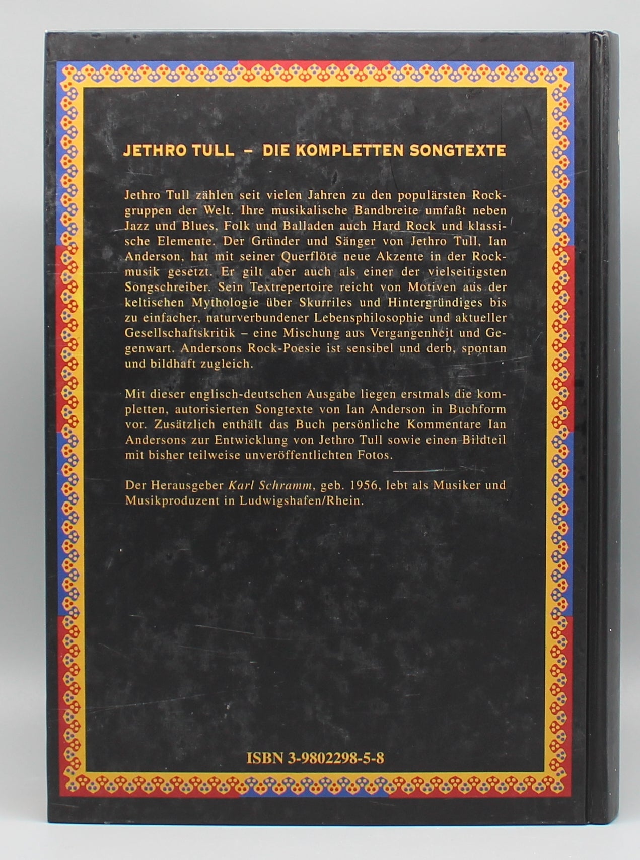 Karl Schramm | Jethro Tull Songbook | Gebundene Ausgabe | Songbook